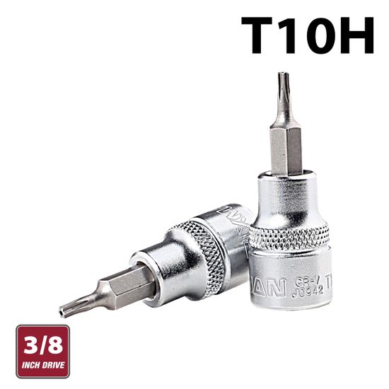 FIXMAN 3/8" Dr.bit Socket T10h Torx Security